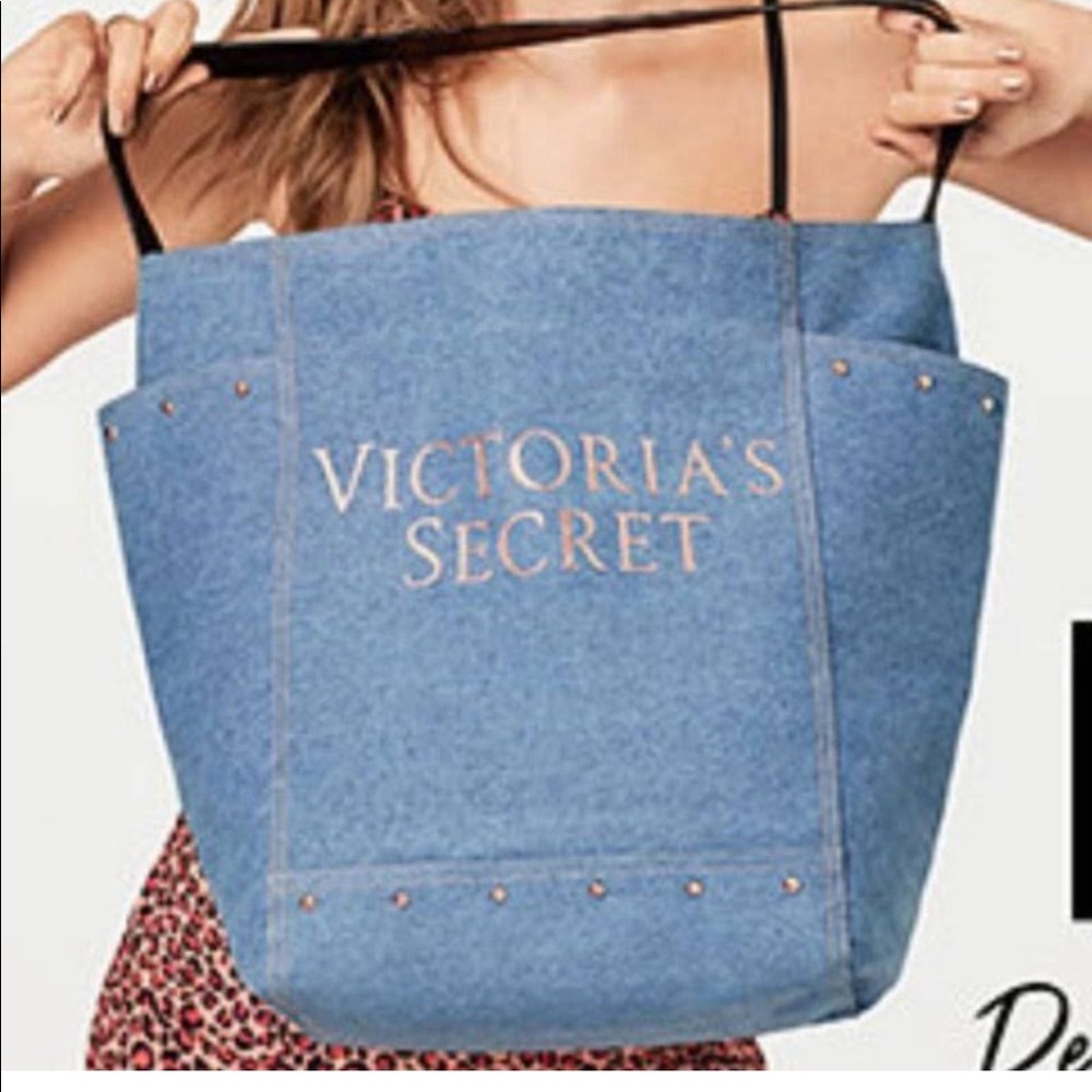 Victoria secret jean bag